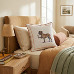 Martini Cane Corso Throw Pillow - Hillcroft Home