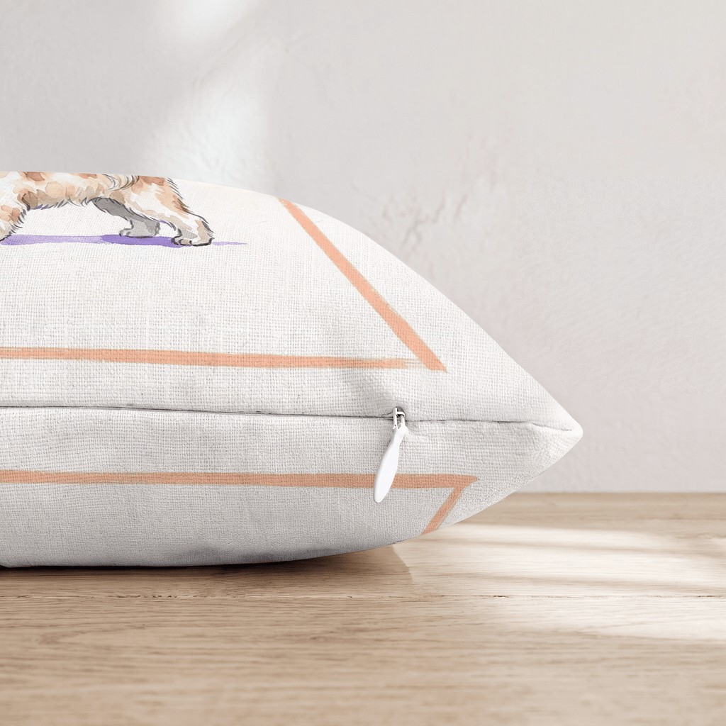 Martini Havanese Throw Pillow - Hillcroft Home