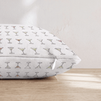 Martini Repeat Throw Pillow - Hillcroft Home