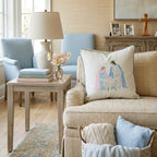 Mary, Joseph, and Jesus Throw Pillow - Hillcroft Home