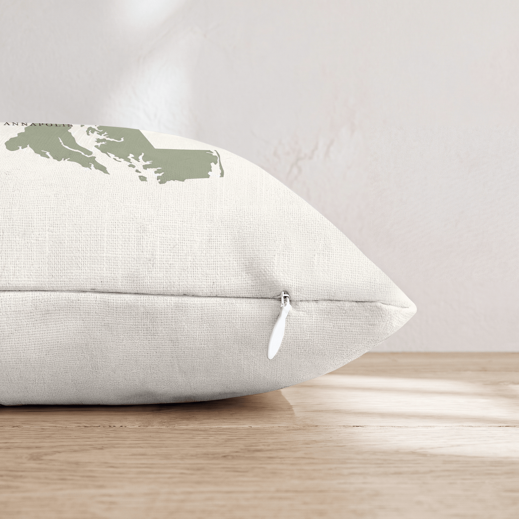Maryland State Capital Throw Pillow - Hillcroft Home