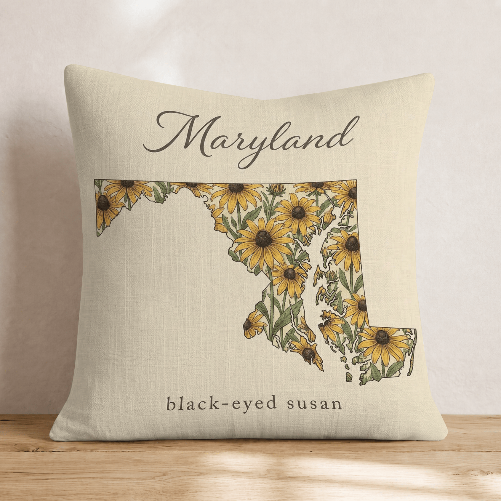 Maryland State Flower Throw Pillow - Hillcroft Home