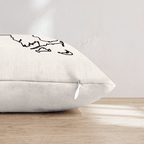 Massachusets Home Throw Pillow - Hillcroft Home