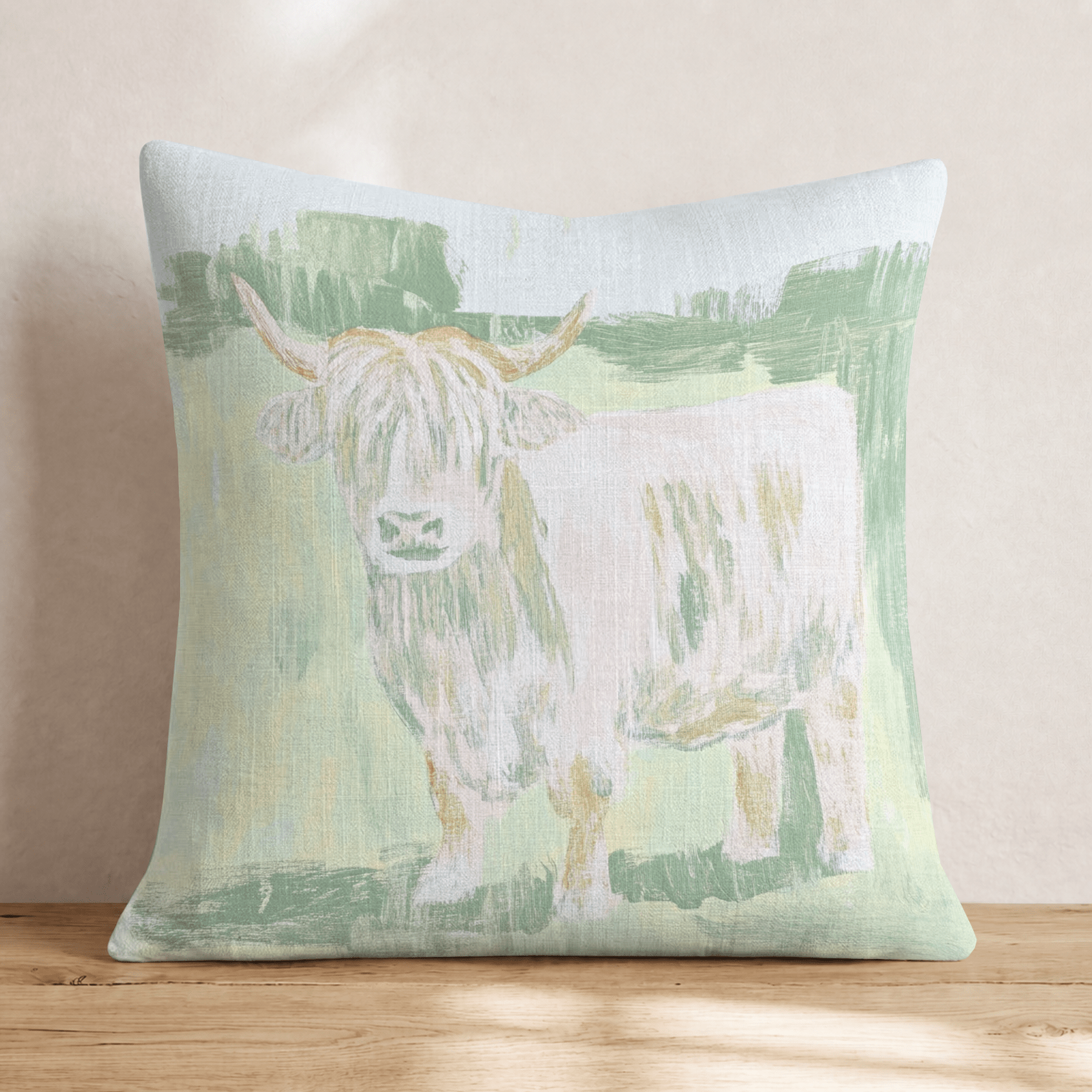 Meadow Munchkin Throw Pillow - Hillcroft Home