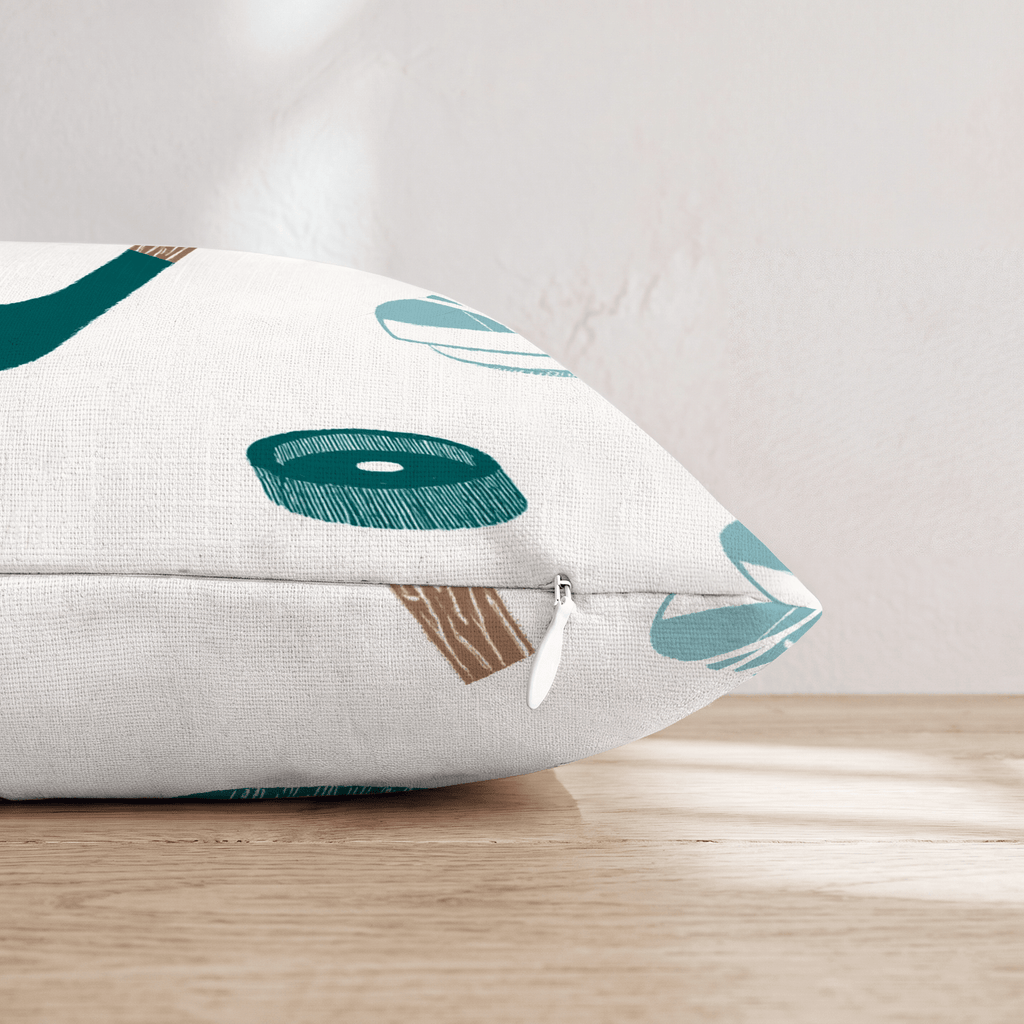 Meet Me on the Ice Throw Pillow - Hillcroft Home