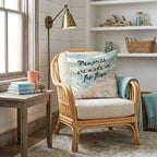 Memories are made in flip flops Throw Pillow - Hillcroft Home