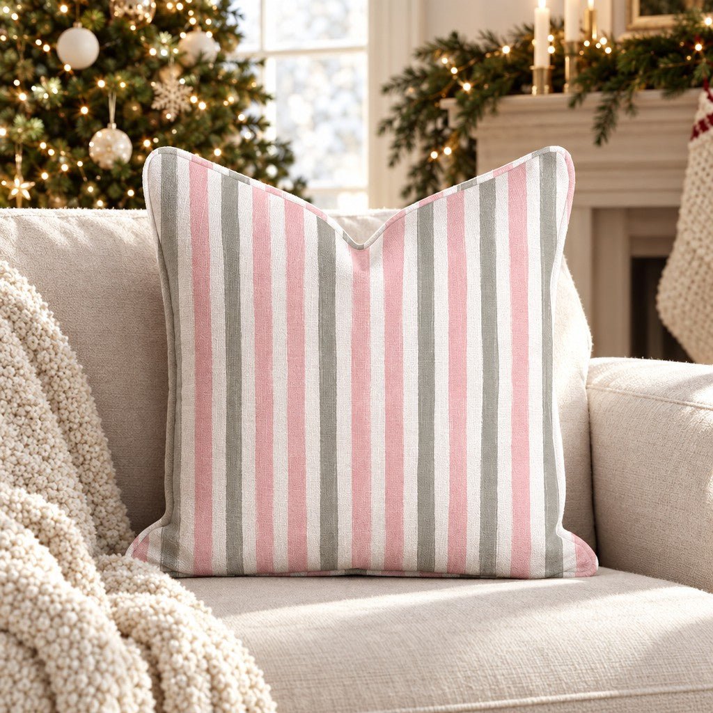 Mercantile Stripe Fade Throw Pillow throw pillow - Hillcroft Home