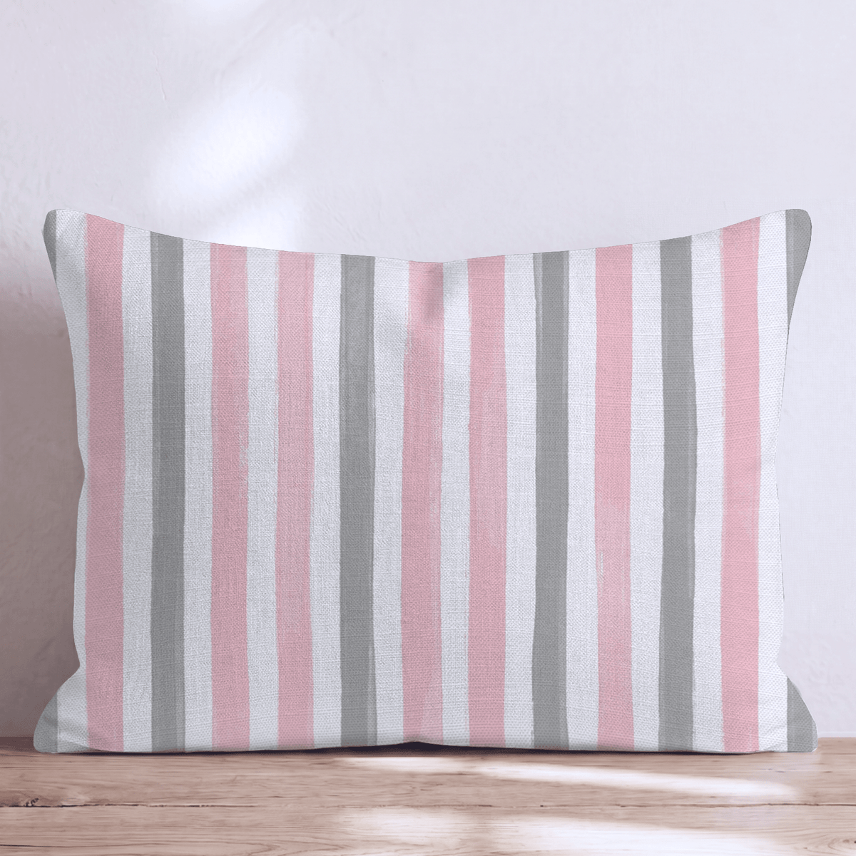 Mercantile Stripe Fade Throw Pillow throw pillow - Hillcroft Home