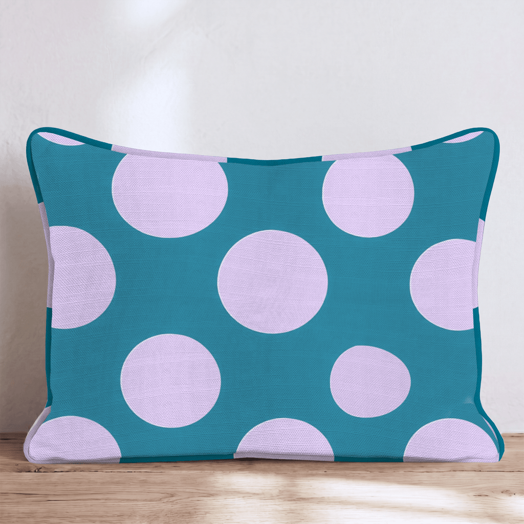 Mermaid Dots Throw Pillow - Hillcroft Home