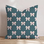 Merriest Bow Throw Pillow throw pillow - Hillcroft Home