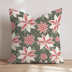 Merry Heirloom Throw Pillow throw pillow - Hillcroft Home