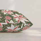 Merry Heirloom Throw Pillow throw pillow - Hillcroft Home