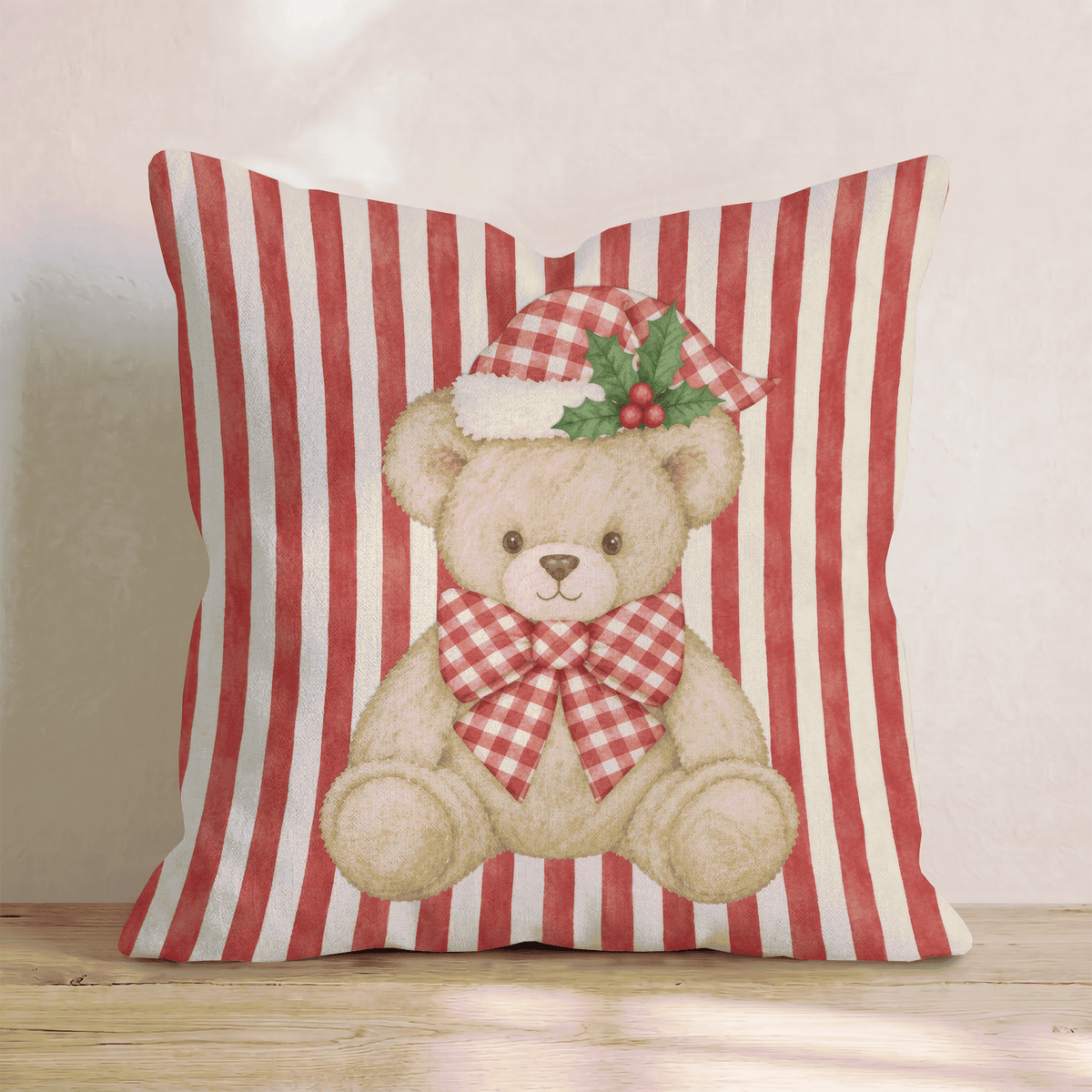 Merry Little Mischief Throw Pillow throw pillow - Hillcroft Home