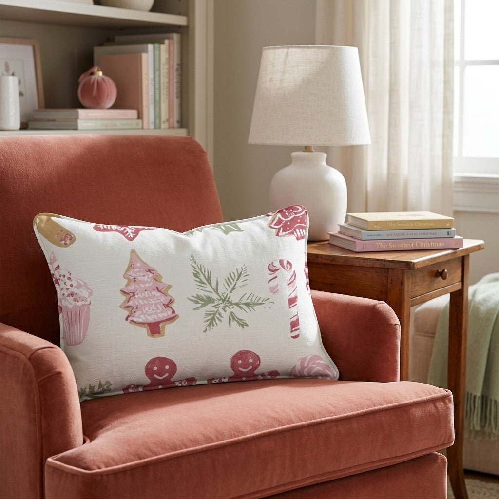 Merry Traditions Throw Pillow - Hillcroft Home
