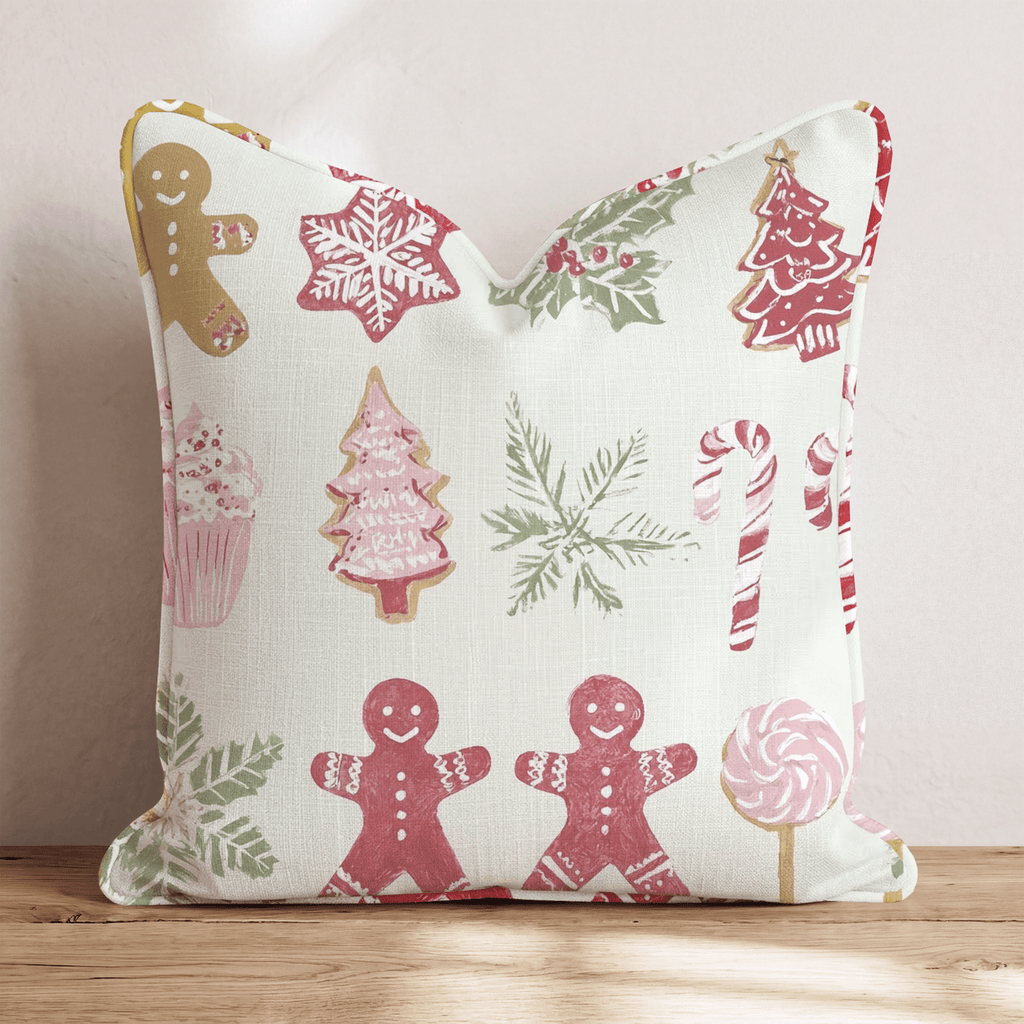 Merry Traditions Throw Pillow - Hillcroft Home