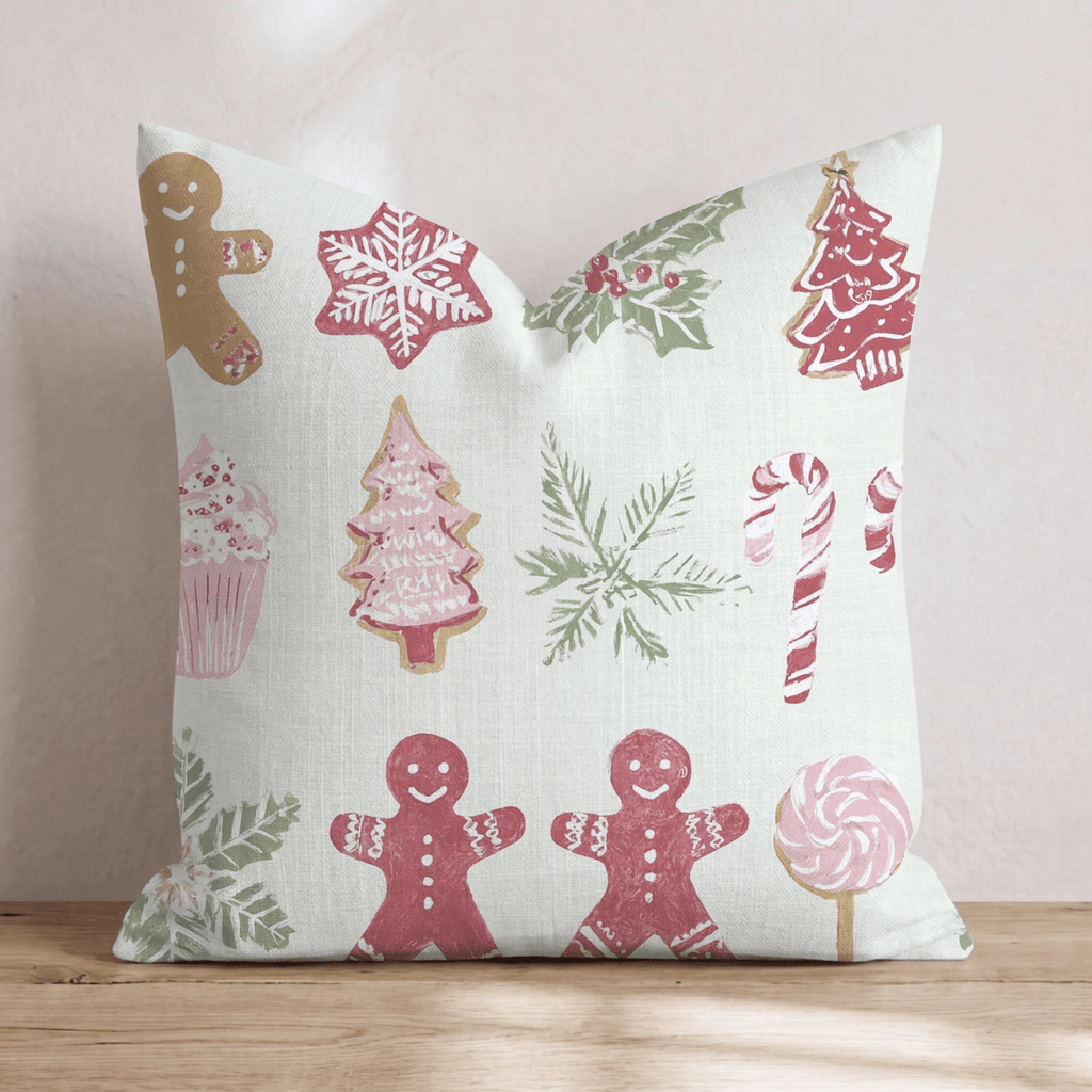Merry Traditions Throw Pillow - Hillcroft Home