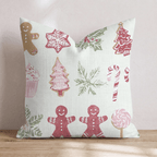 Merry Traditions Throw Pillow - Hillcroft Home