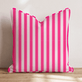Mia Stripes Throw Pillow - Hillcroft Home