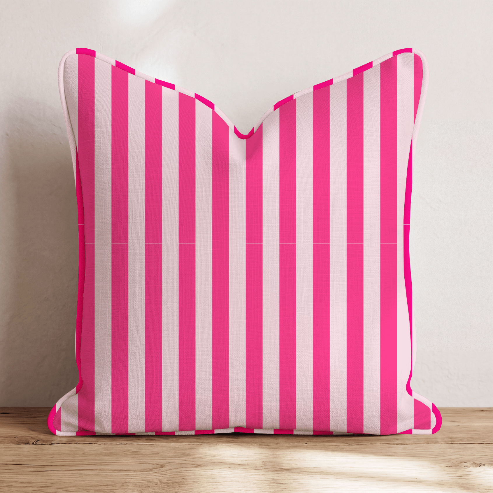 Mia Stripes Throw Pillow - Hillcroft Home
