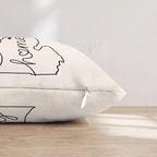 Michigan Home Throw Pillow - Hillcroft Home