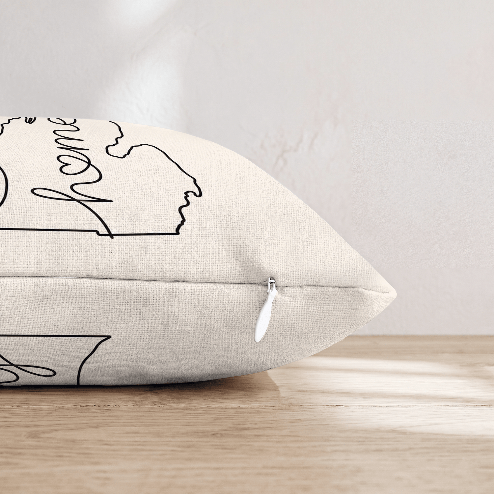 Michigan Home Throw Pillow - Hillcroft Home