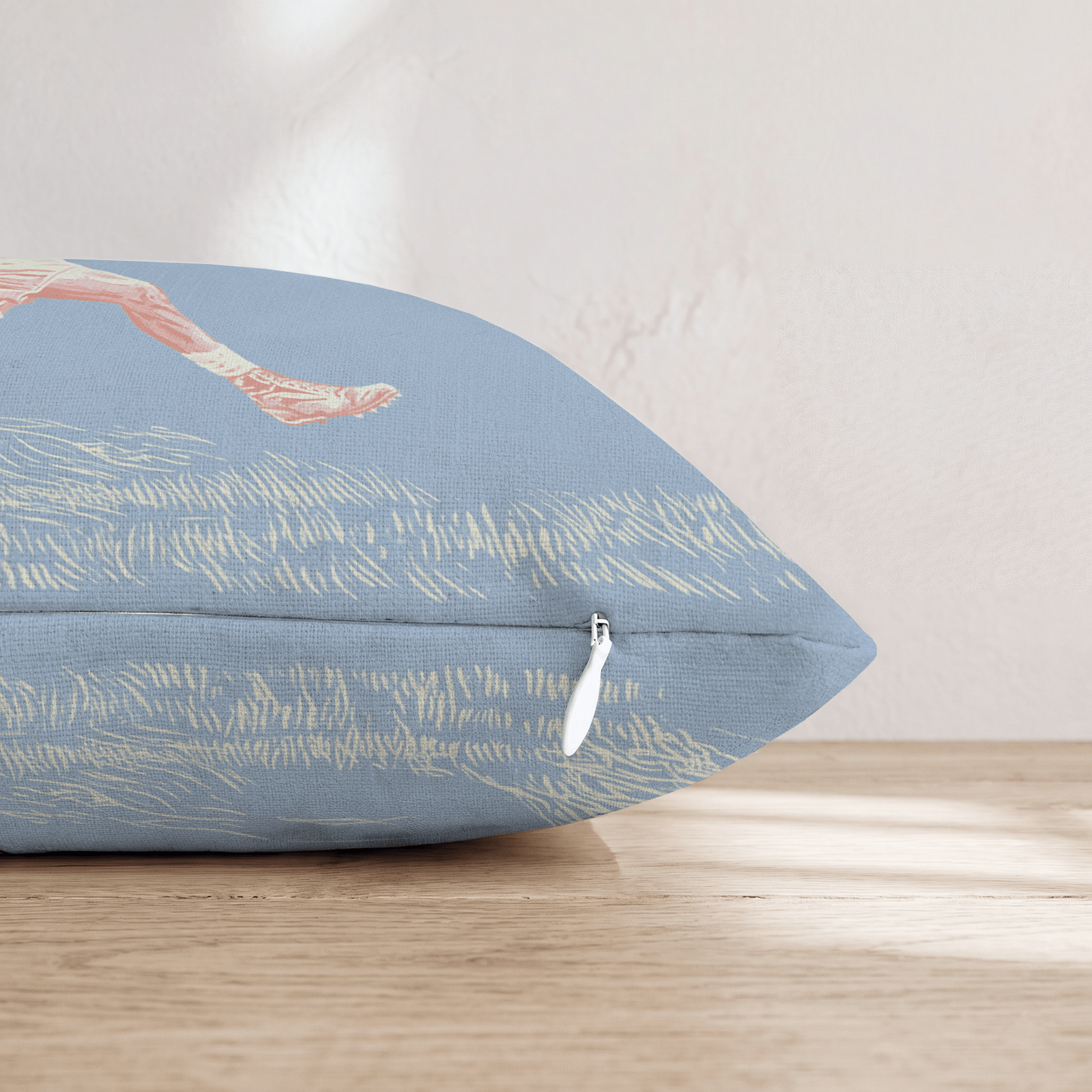 Mid Shot Lacrosse Throw Pillow - Hillcroft Home
