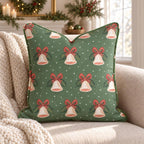 Midnight Chimes Throw Pillow throw pillow - Hillcroft Home