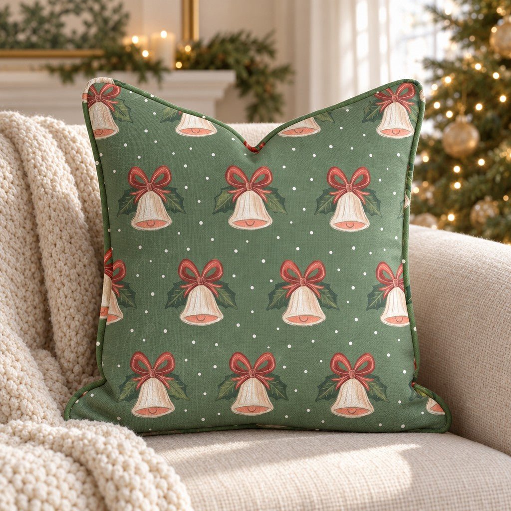 Midnight Chimes Throw Pillow throw pillow - Hillcroft Home