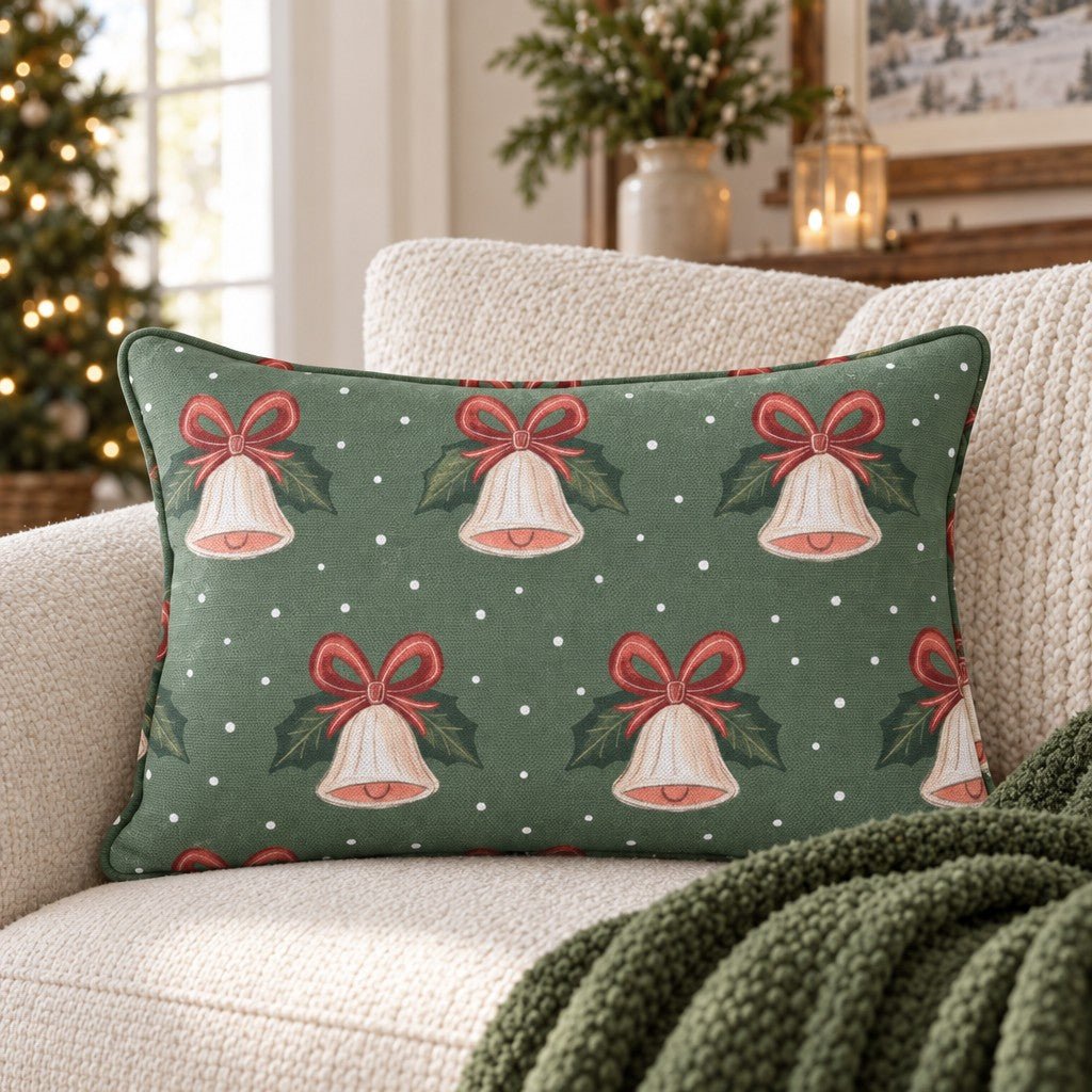Midnight Chimes Throw Pillow throw pillow - Hillcroft Home
