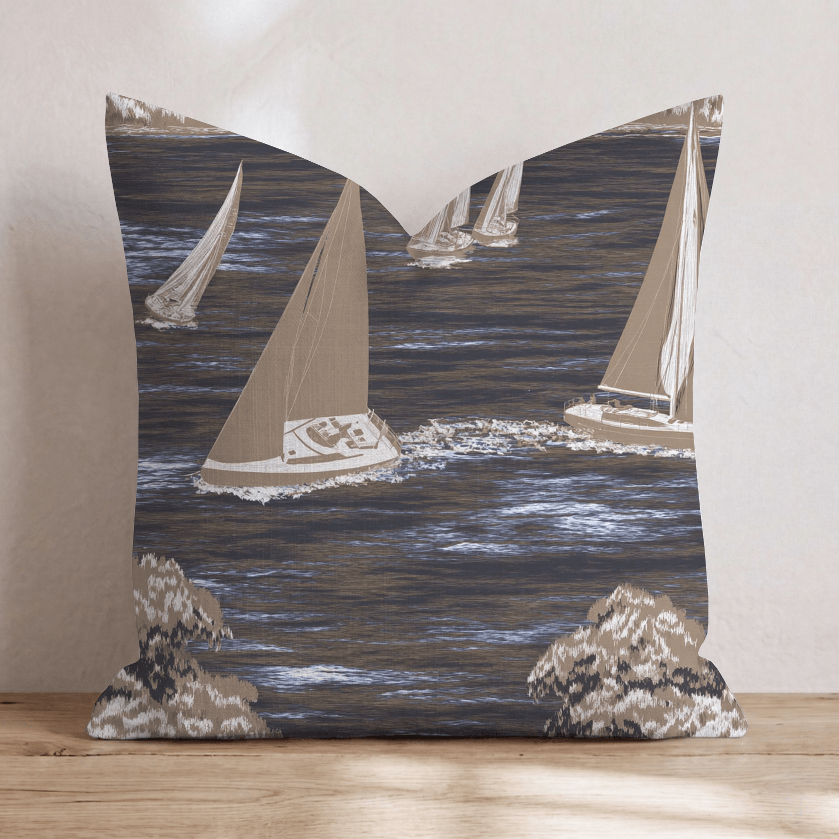 Midnight Cove Throw Pillow - Hillcroft Home