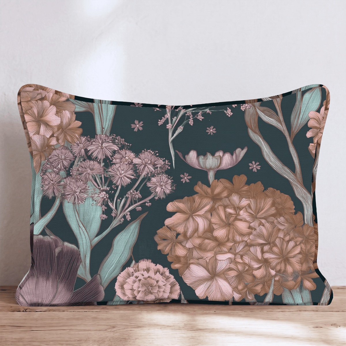 Midnight Glow Throw Pillow throw pillow - Hillcroft Home
