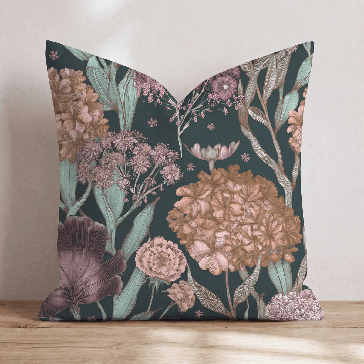Midnight Glow Throw Pillow throw pillow - Hillcroft Home