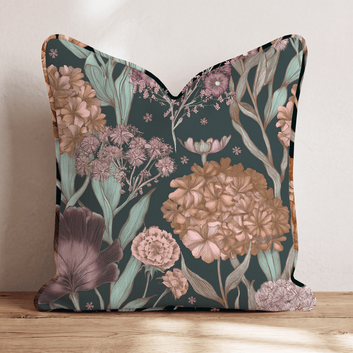 Midnight Glow Throw Pillow throw pillow - Hillcroft Home