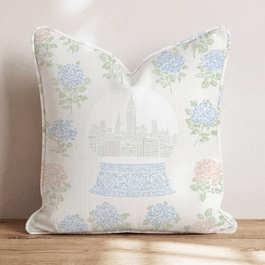 Midnight in a Globe Throw Pillow - Hillcroft Home