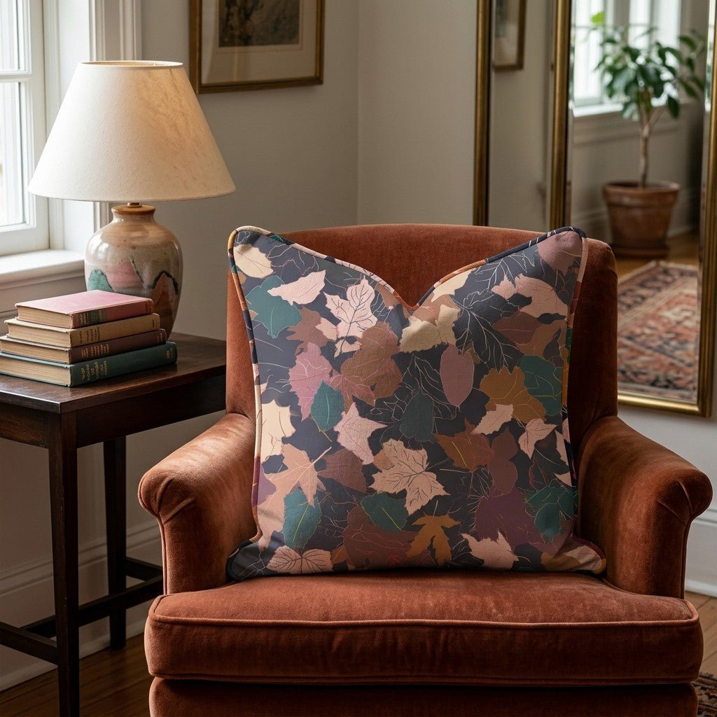 Midnight Maple Throw Pillow - Hillcroft Home