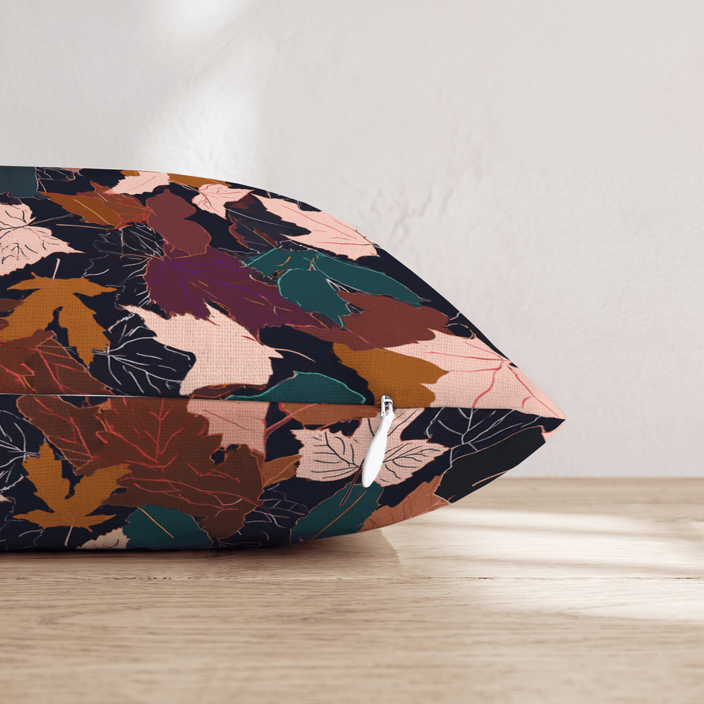 Midnight Maple Throw Pillow - Hillcroft Home