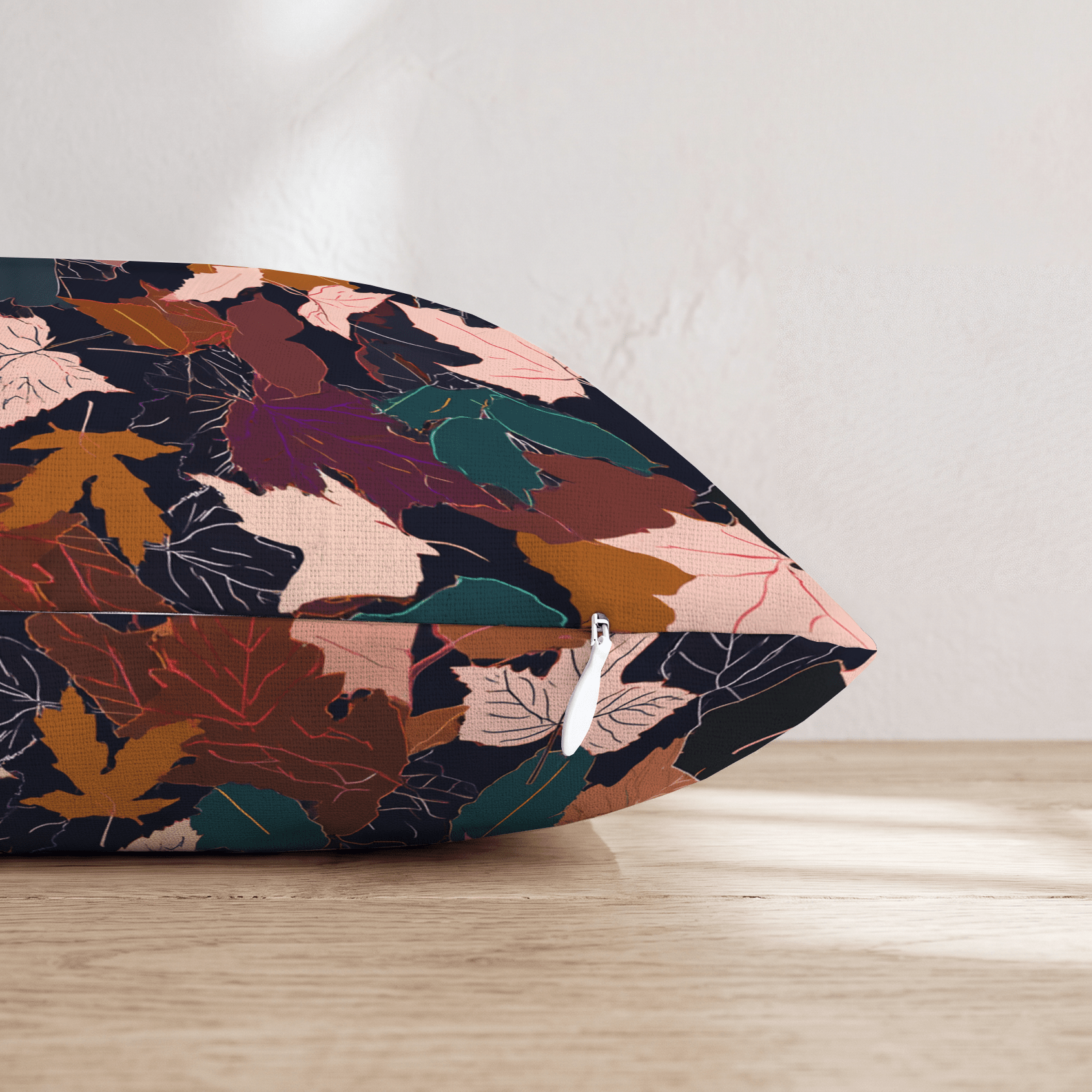 Midnight Maple Throw Pillow - Hillcroft Home
