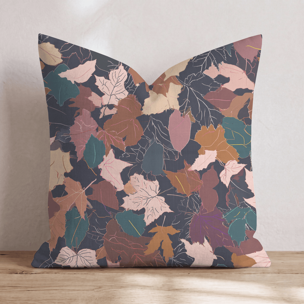 Midnight Maple Throw Pillow - Hillcroft Home