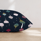 Midnight Ornament Drop Throw Pillow - Hillcroft Home