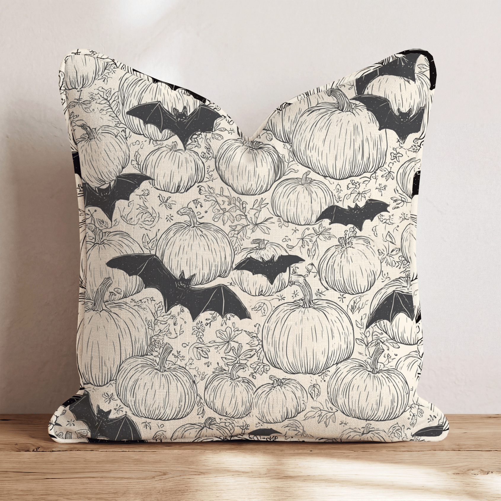 Midnight Patch Throw Pillow - Hillcroft Home