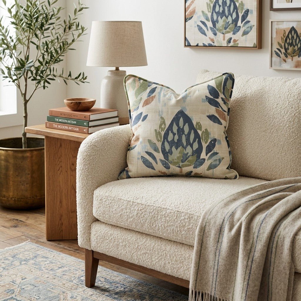 Midnight Rambler Throw Pillow - Hillcroft Home
