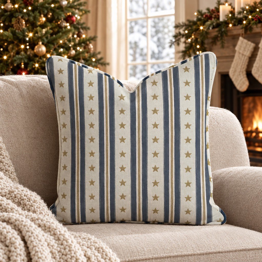 Midnight Stars Throw Pillow throw pillow - Hillcroft Home