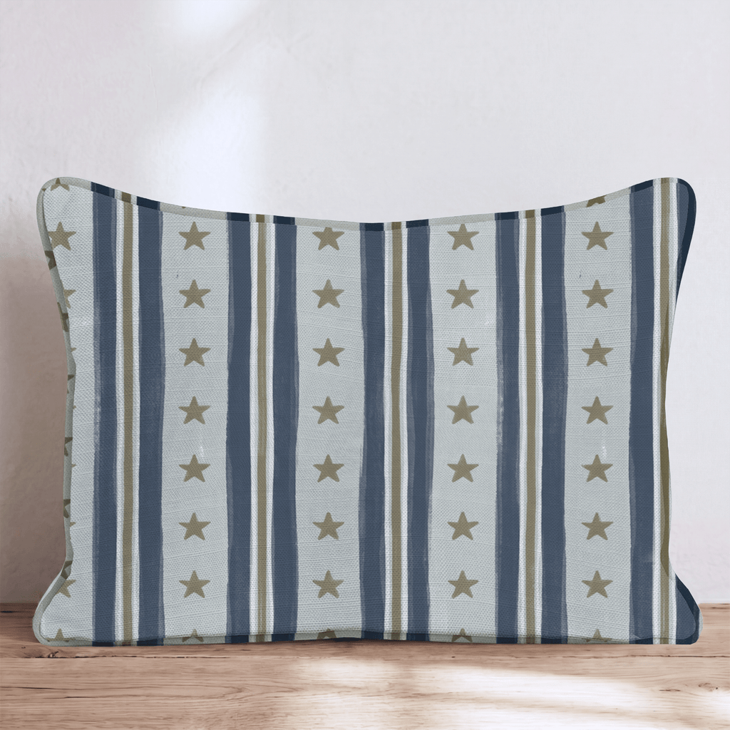 Midnight Stars Throw Pillow throw pillow - Hillcroft Home