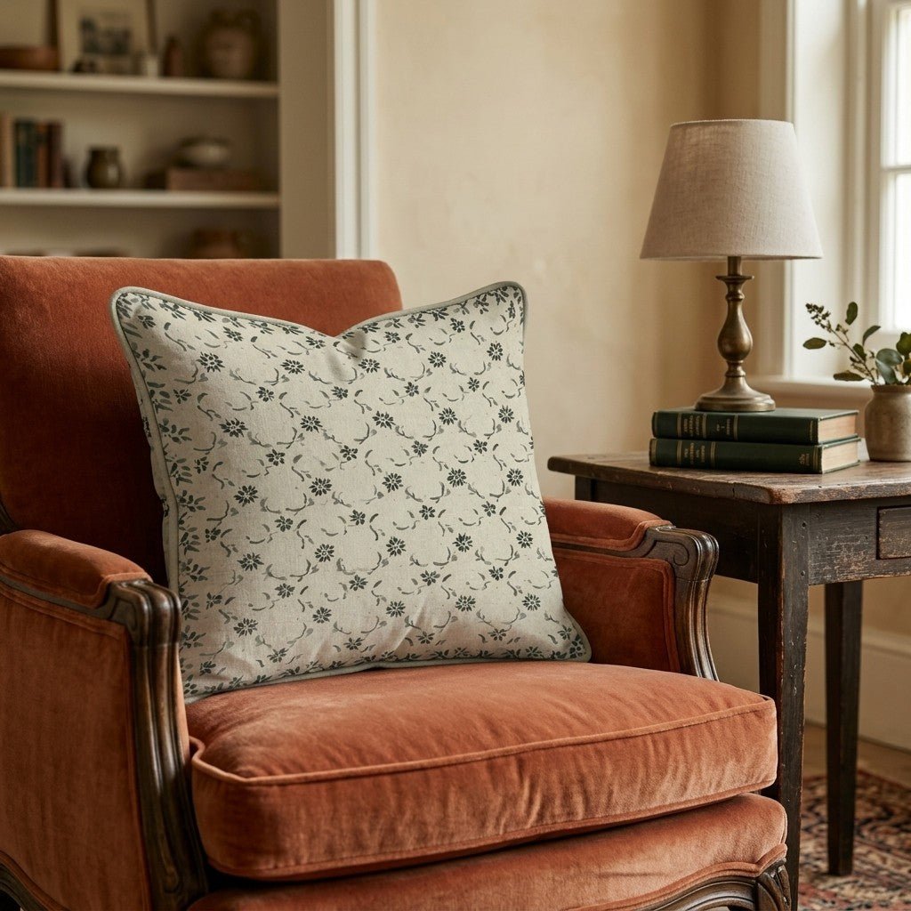 Millstone Hearth Throw Pillow - Hillcroft Home