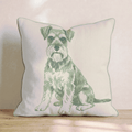Miniature Schnauzer Throw Pillow - Hillcroft Home