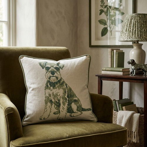 Miniature Schnauzer Throw Pillow - Hillcroft Home