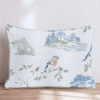 Miriam Botanical Garden Throw Pillow - Hillcroft Home
