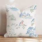 Miriam Botanical Garden Throw Pillow - Hillcroft Home