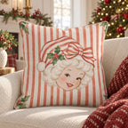 Miss Mistletoe Throw Pillow throw pillow - Hillcroft Home