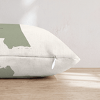 Mississippi State Capital Throw Pillow - Hillcroft Home